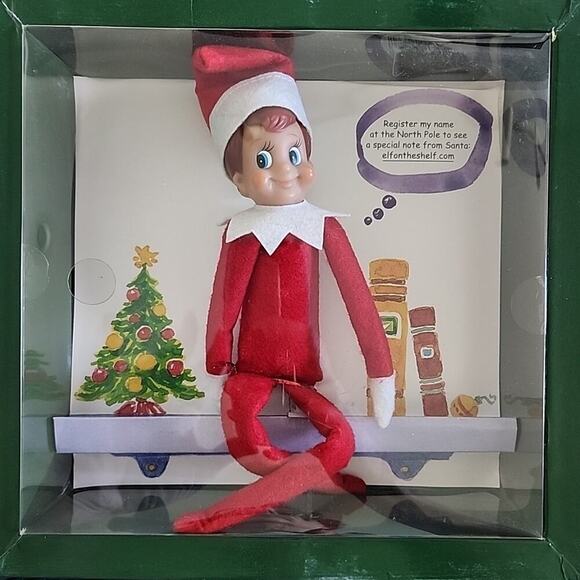 Elf on the Shelf : A Christmas Tradition Book And Elf Doll Figure Figurine Boy - Picture 2 of 4